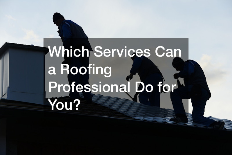 Which Services Can a Roofing Professional Do for You?