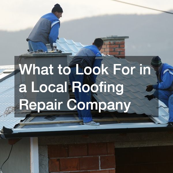 What to Look For in a Local Roofing Repair Company