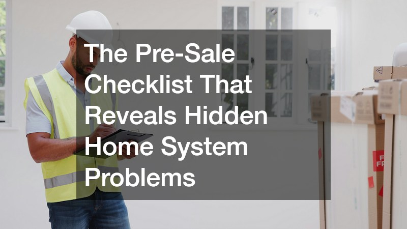 The Pre-Sale Checklist That Reveals Hidden Home System Problems